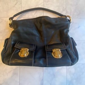 Marc Jacobs Black Bag with gold hardware